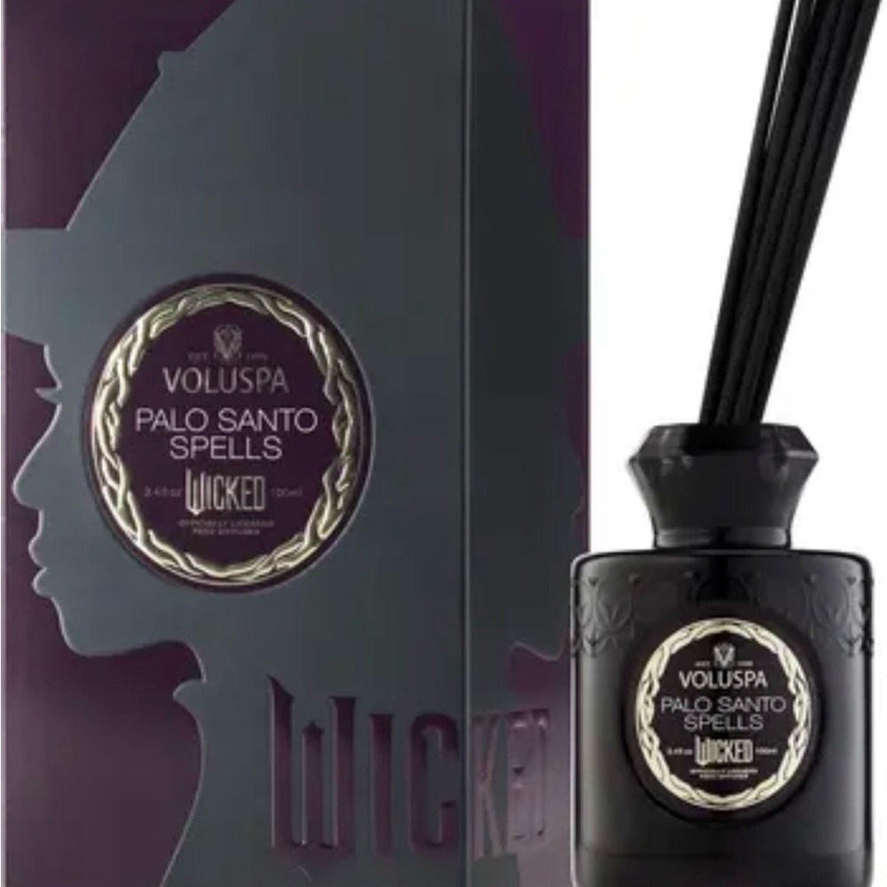 New Voluspa Wicked Palo Santo reed diffuser